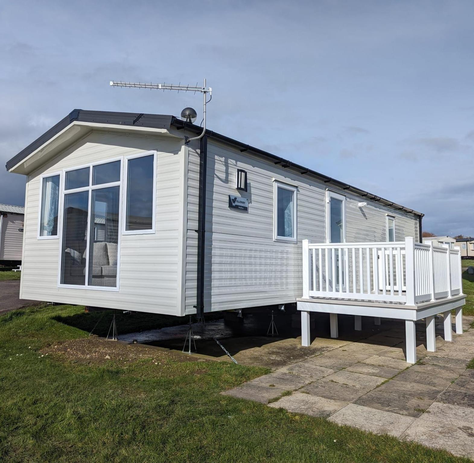 Stylish Modern Bright Caravan With Views Sleeps 6 Littlesea Haven Weymouth Wyke Regis